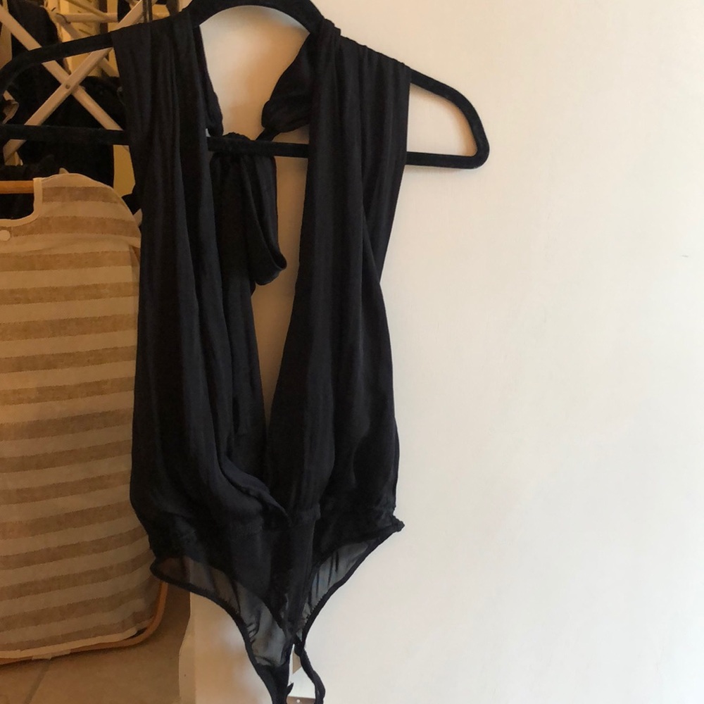 NWT Free People Halter Bodysuit